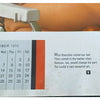 Playboy Wall Calendar w/Sleeve Vintage 1970