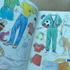 Glamour World Paper Dolls Book NOS 1990 Vintage Unused Complete Uncut