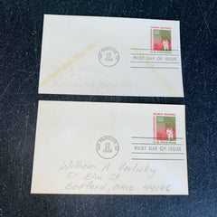 Women Marines FDC Lot 1968 25th Anniversary Military Postal Covers Stamps UX56