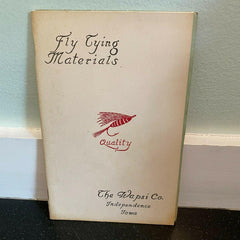 Wapsi Vintage Fly Fishing Catalog Independence Iowa 1940s?