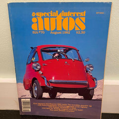 Special Interest Autos August 1982 BMW Isetta 1938 Buick Roadmaster car magazine