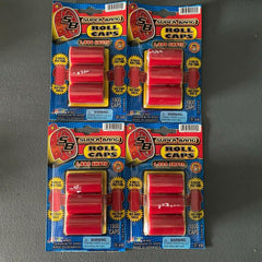 Super Bang Roll Caps New Lot of 4 Packs = 7200 TOTAL SHOTS